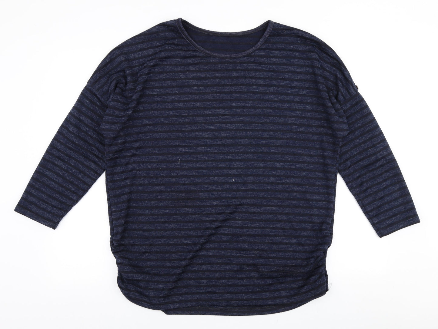 Womens UK Size 12 Preworn Blue Pullover Jumper