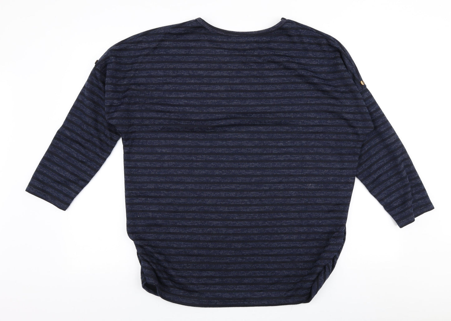 Womens UK Size 12 Preworn Blue Pullover Jumper