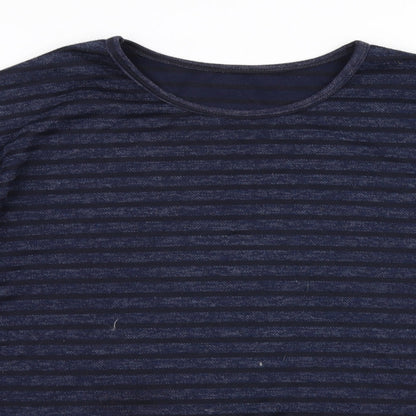 Womens UK Size 12 Preworn Blue Pullover Jumper