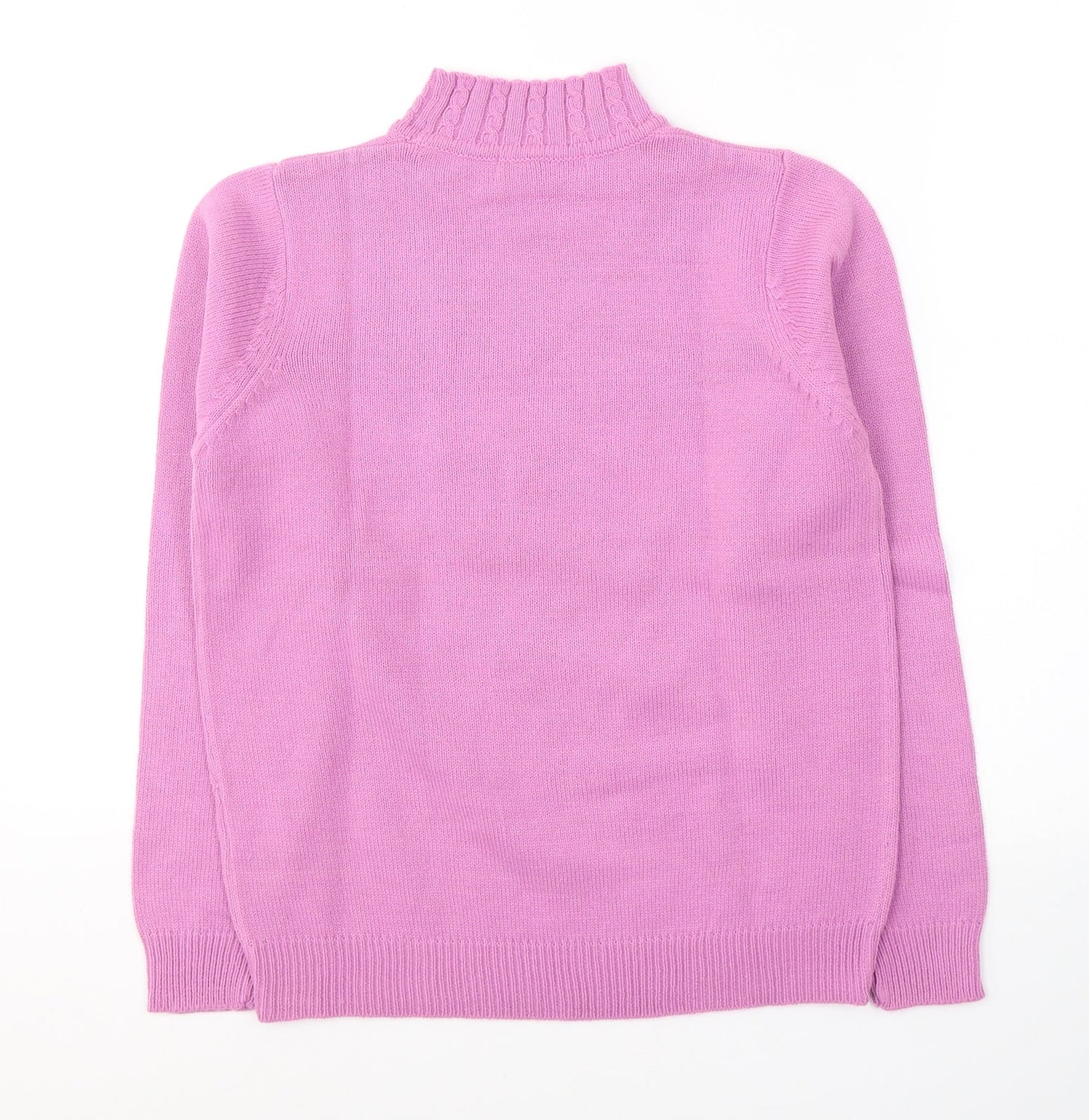Womens UK Size 10 EWM Pink Pullover Jumper