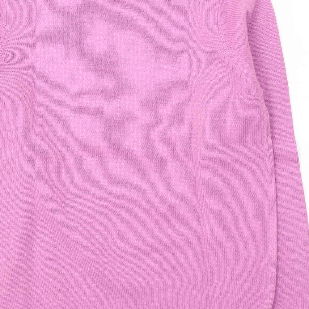 Womens UK Size 10 EWM Pink Pullover Jumper