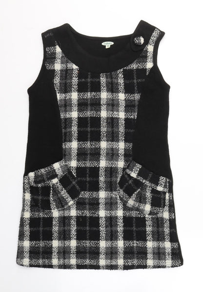 Womens UK Size 10 CULTURE Black Tunic Jumper