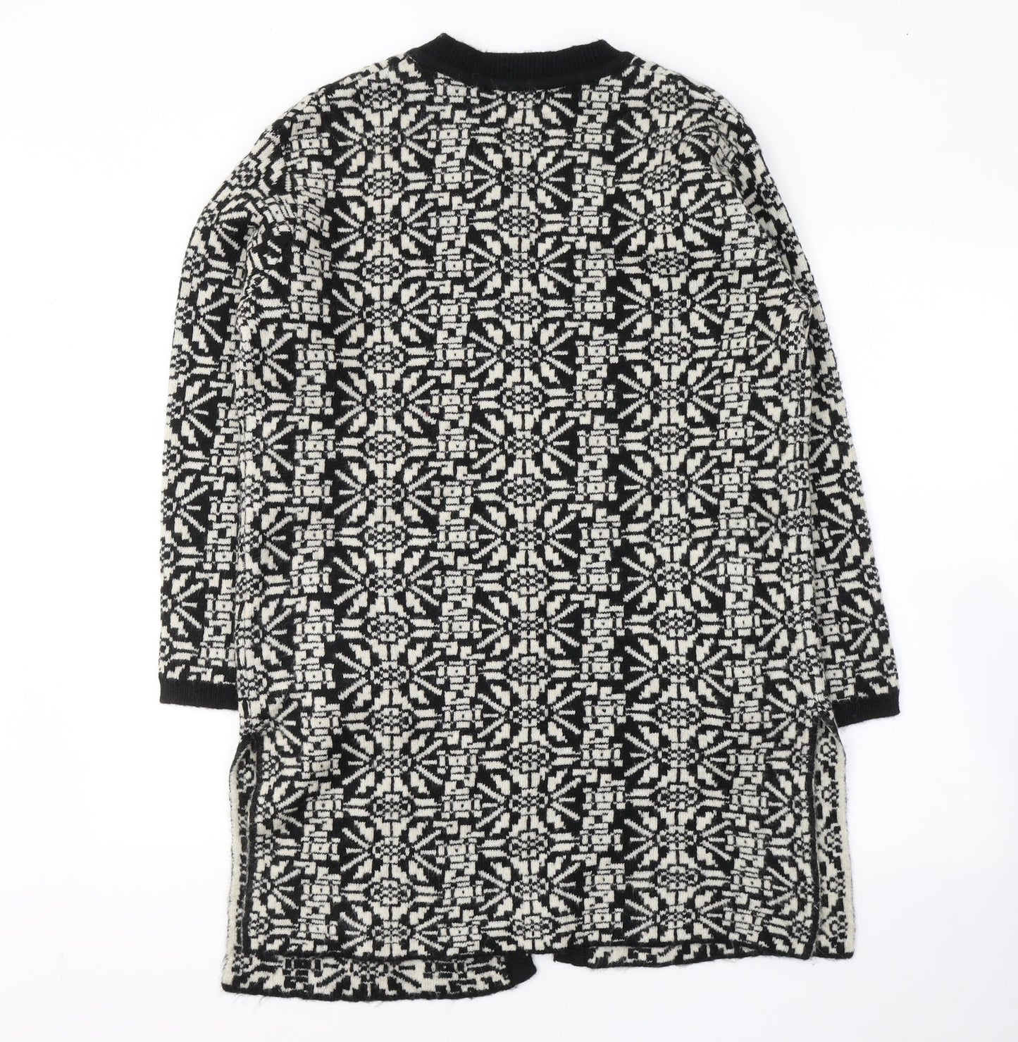 Womens UK Size S Per Una Black Cardigan Jumper