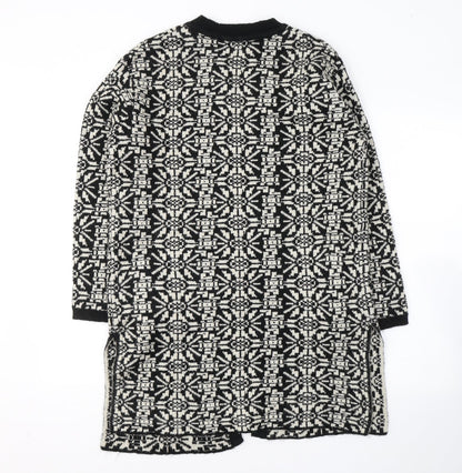 Womens UK Size S Per Una Black Cardigan Jumper