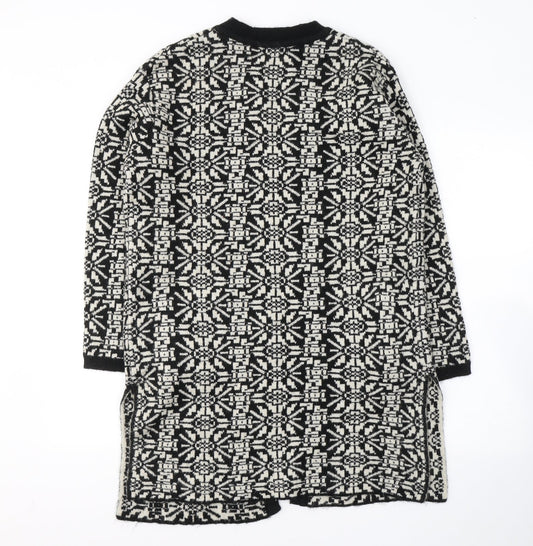 Womens UK Size S Per Una Black Cardigan Jumper