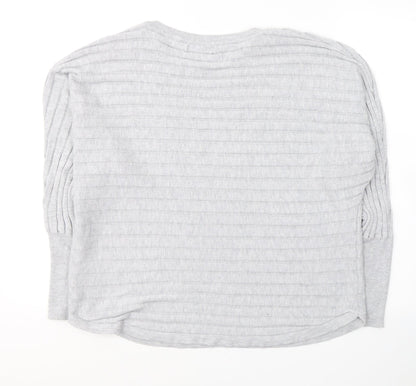 Womens UK Size L Dunnes Stores Grey Pullover Jumper