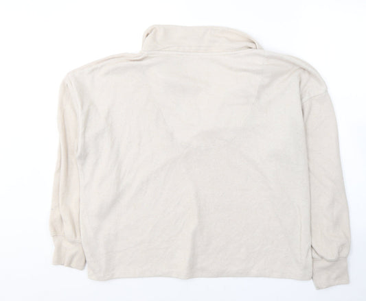 Womens UK Size L Dunnes Stores Beige Pullover Jumper