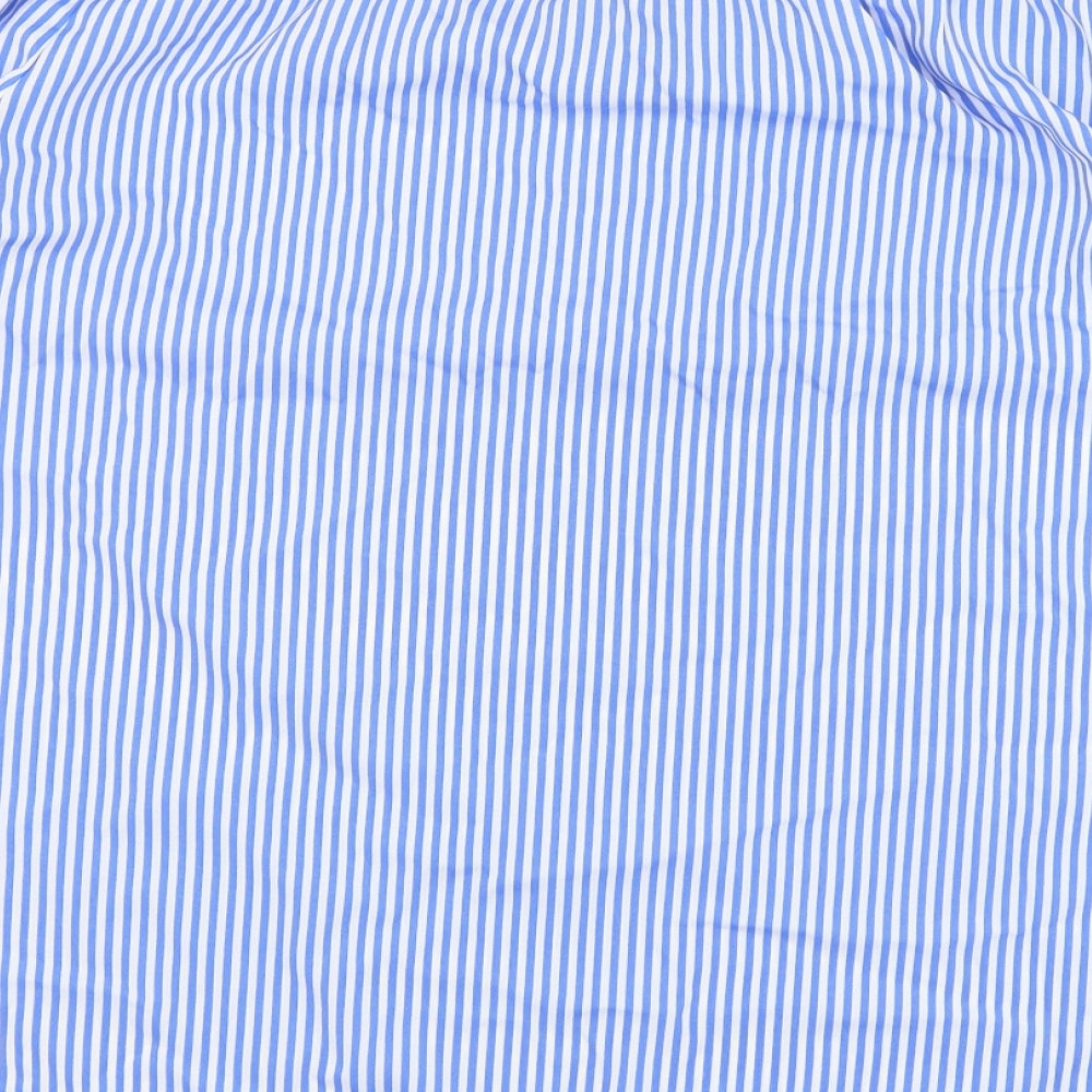 Womens UK Size 14 Pep&co Blue Basic Blouse