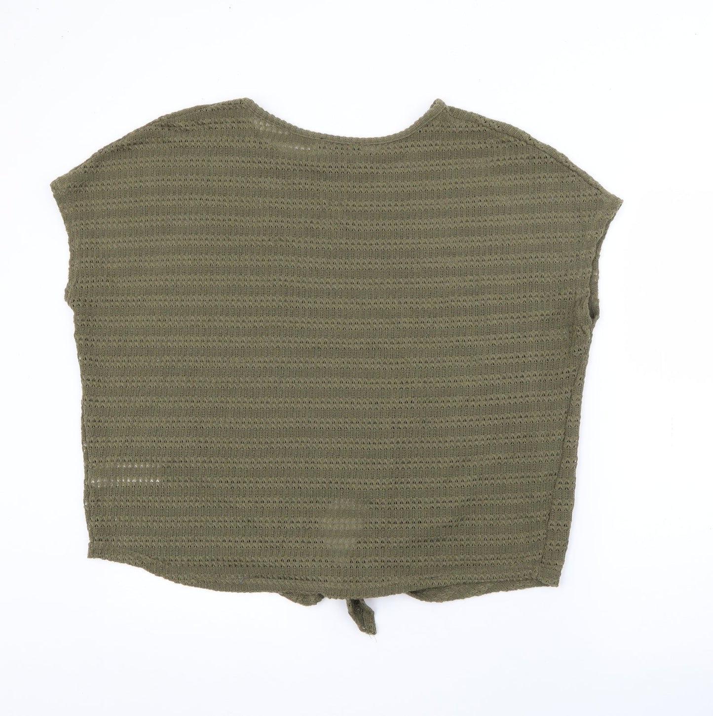 Womens UK Size L New Look Green Pullover Jumper