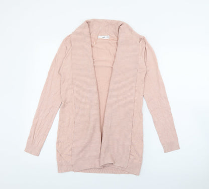 Womens UK Size 8 MNG Pink Cardigan Jumper