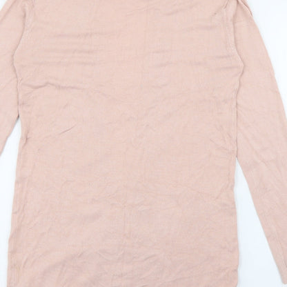 Womens UK Size 8 MNG Pink Cardigan Jumper