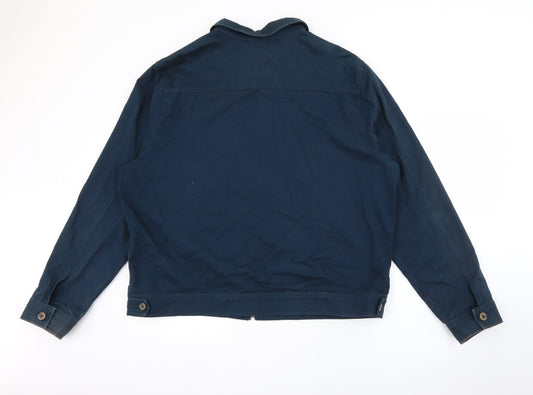 Mens UK Size XL Marks and Spencer Blue Jacket