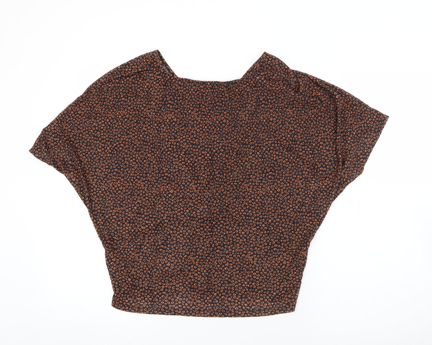 Womens UK Size 12 Marks and Spencer Black Basic Blouse