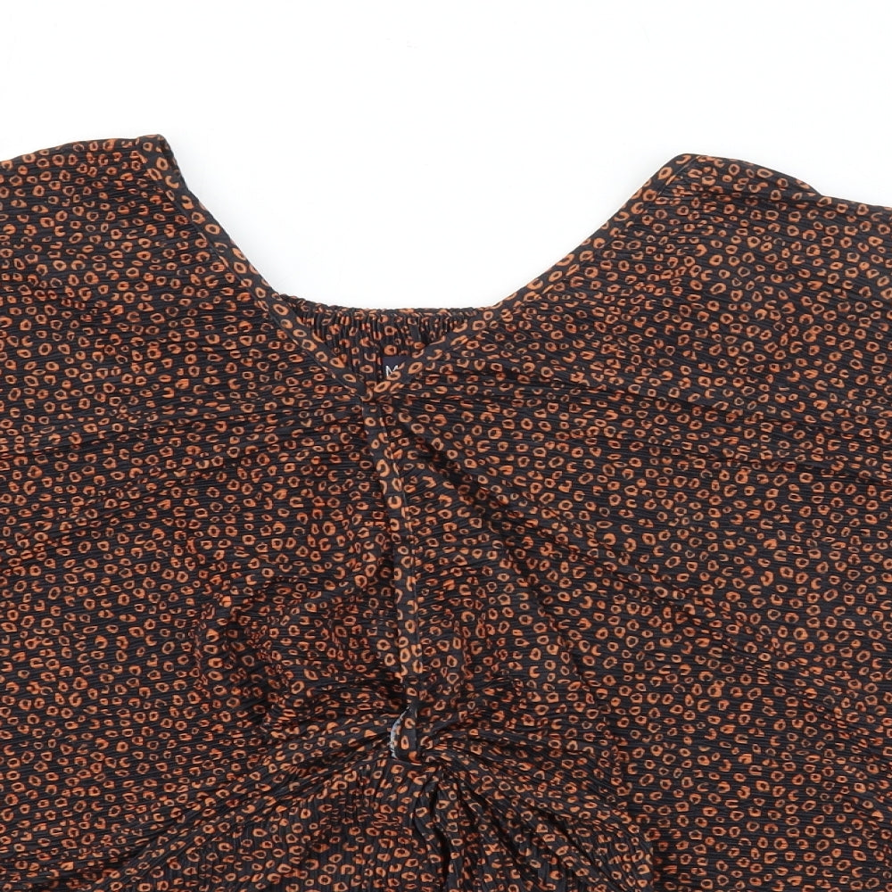 Womens UK Size 12 Marks and Spencer Black Basic Blouse