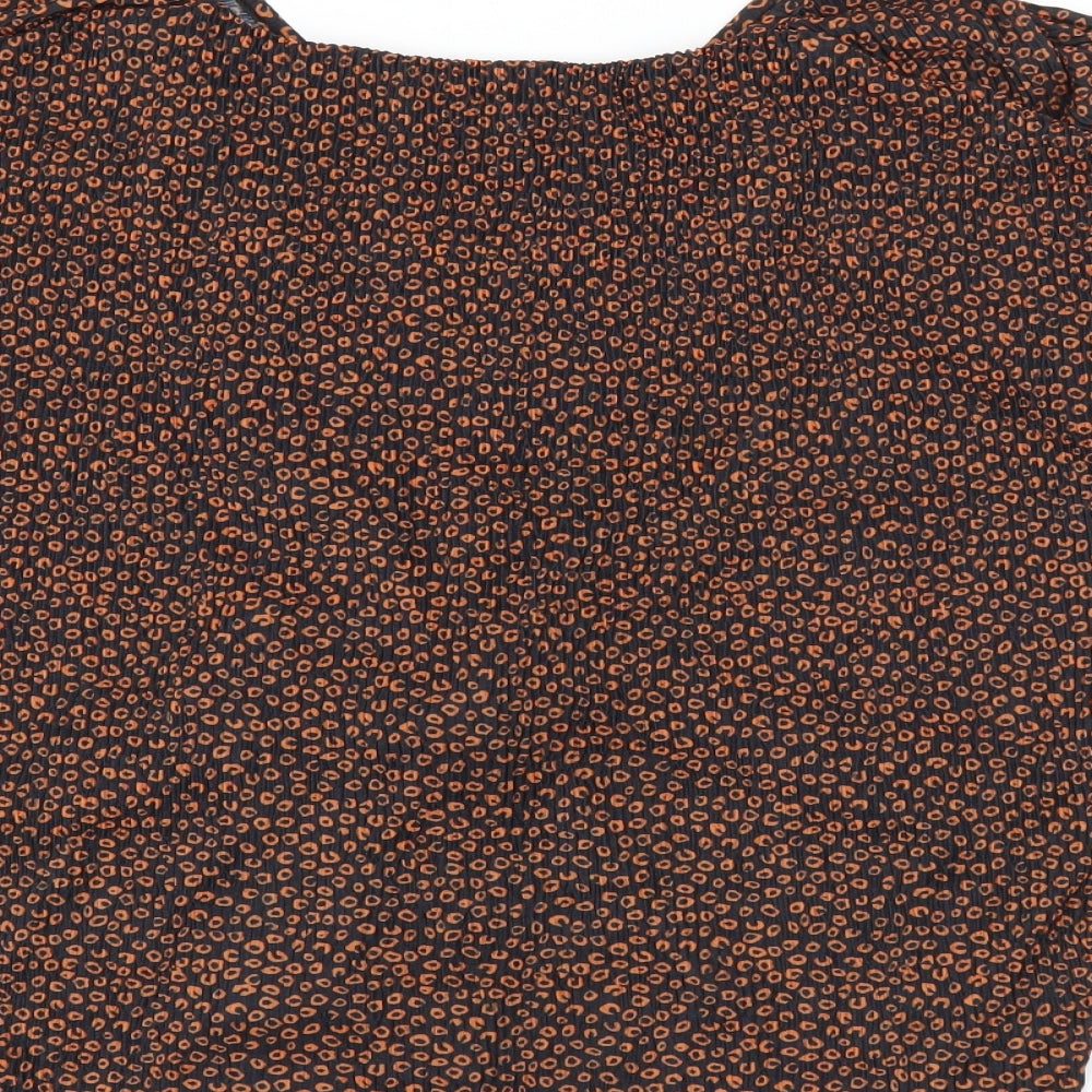 Womens UK Size 12 Marks and Spencer Black Basic Blouse