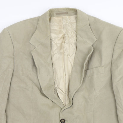 Mens UK Size  Gurteen Regular Beige Suit Jacket