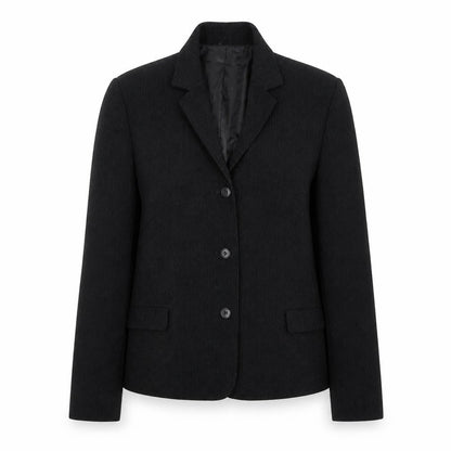 Next Womens Black Polka Dot  Jacket Blazer Size 10  Button