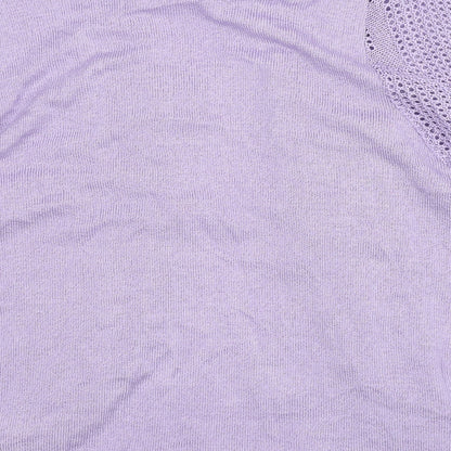 Womens UK Size M Insight Purple Cardigan Jumper