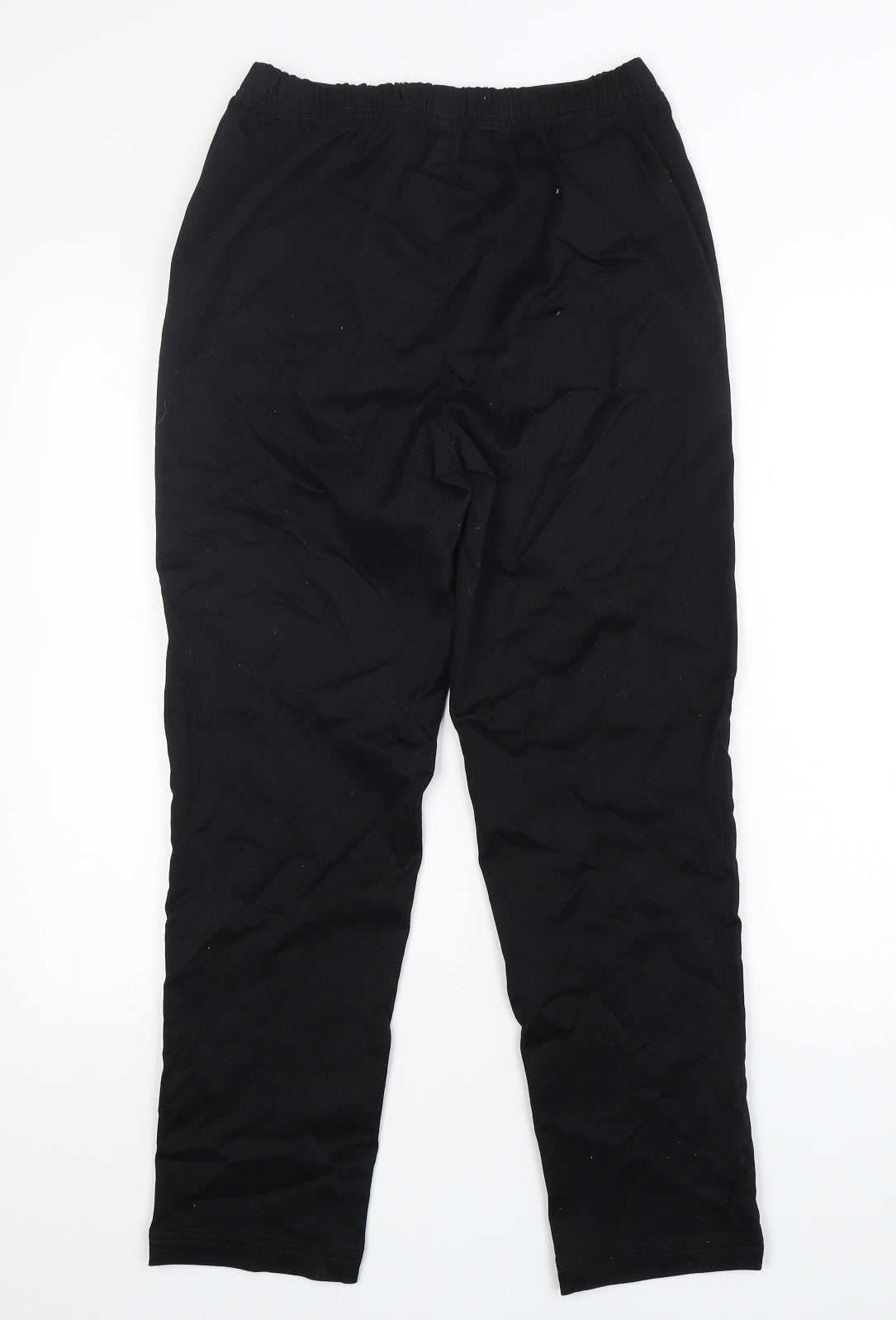 Croft & Barrow Womens Black  Cotton Trousers  Size S L28 in Regular