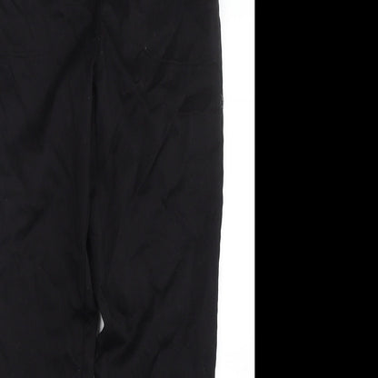 Croft & Barrow Womens Black  Cotton Trousers  Size S L28 in Regular