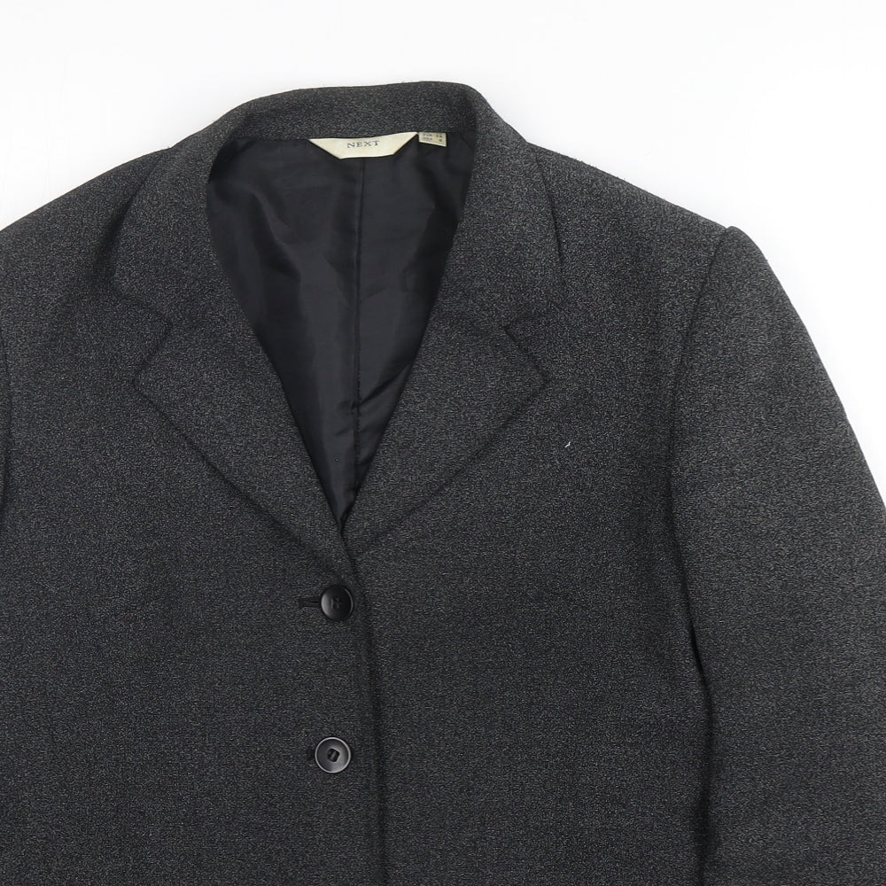 NEXT Womens Grey  Polyester Jacket Blazer Size 10