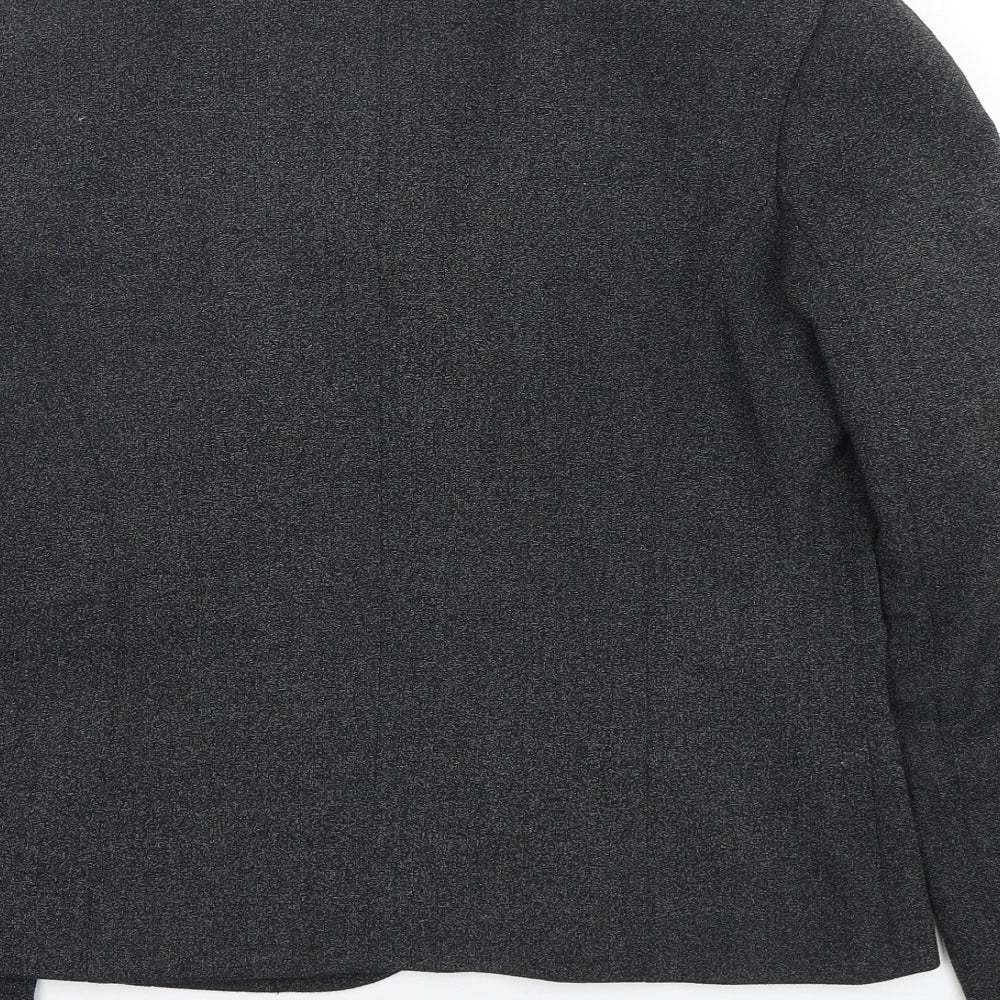 NEXT Womens Grey  Polyester Jacket Blazer Size 10