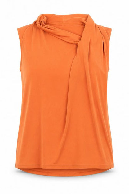 Womens UK Size 10 NEXT Orange Basic Tank