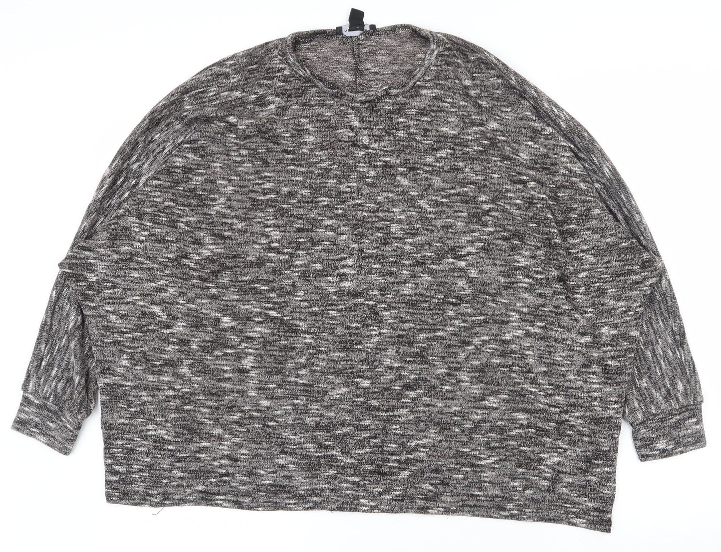 Womens UK Size S New Look Grey Pullover Jumper