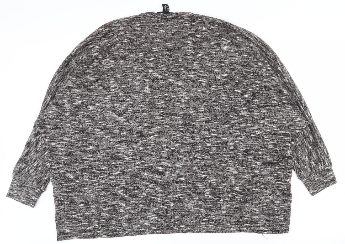 Womens UK Size S New Look Grey Pullover Jumper