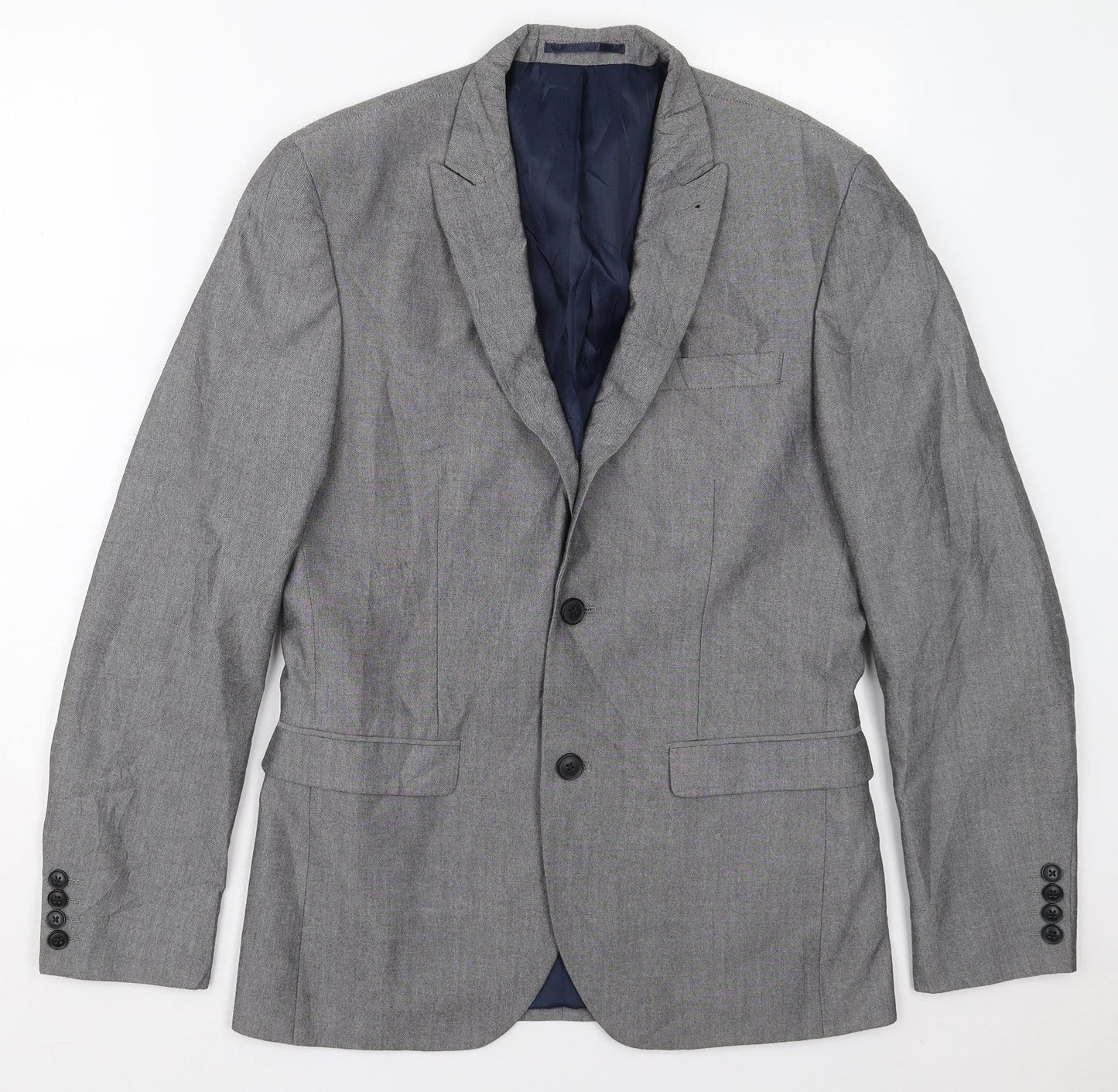 Mens UK Size 38 NEXT Regular Grey Suit Jacket