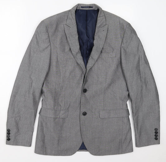 Mens UK Size 38 NEXT Regular Grey Suit Jacket