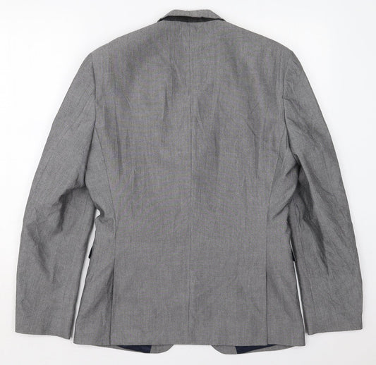 Mens UK Size 38 NEXT Regular Grey Suit Jacket