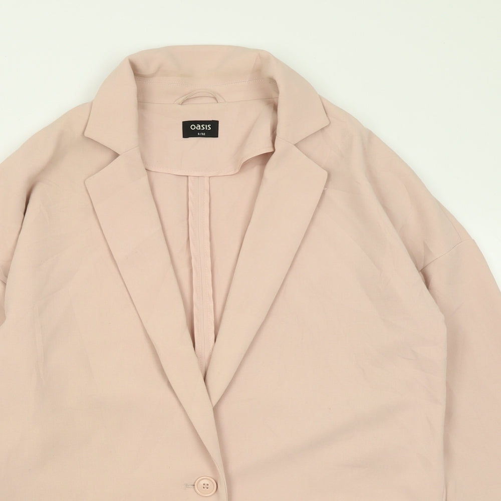 Womens UK Size 6 Oasis Pink Jacket