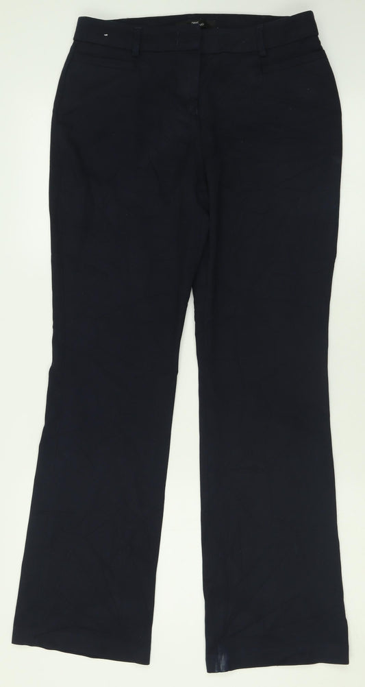 Womens UK Size 8 NEXT Regular Fit  Blue Trousers
