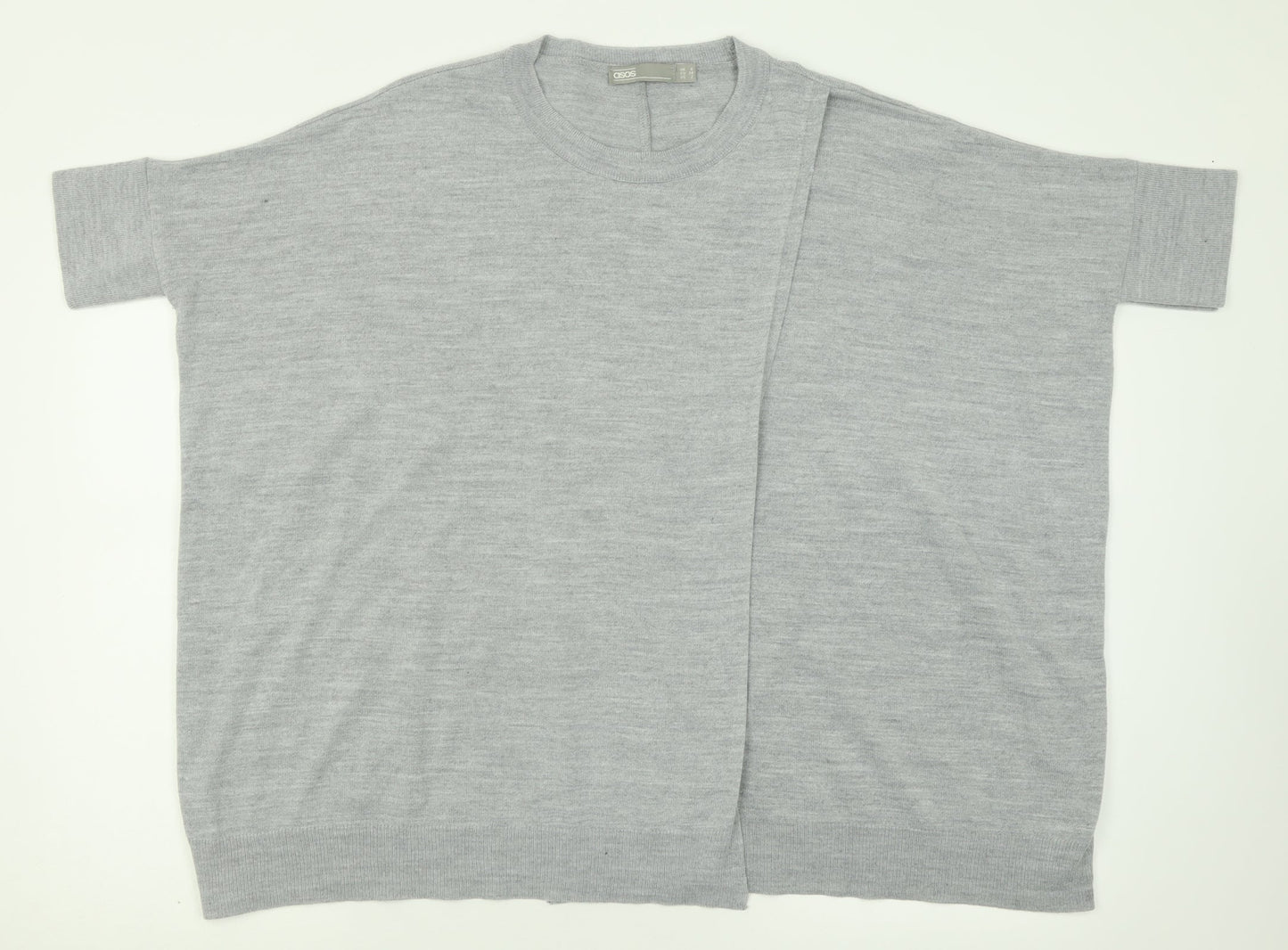 Womens UK Size 6 ASOS Grey Pullover Jumper