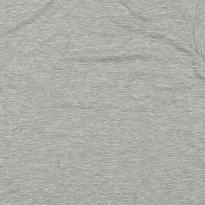 Womens UK Size 16 Atmosphere Grey Cropped T-Shirt
