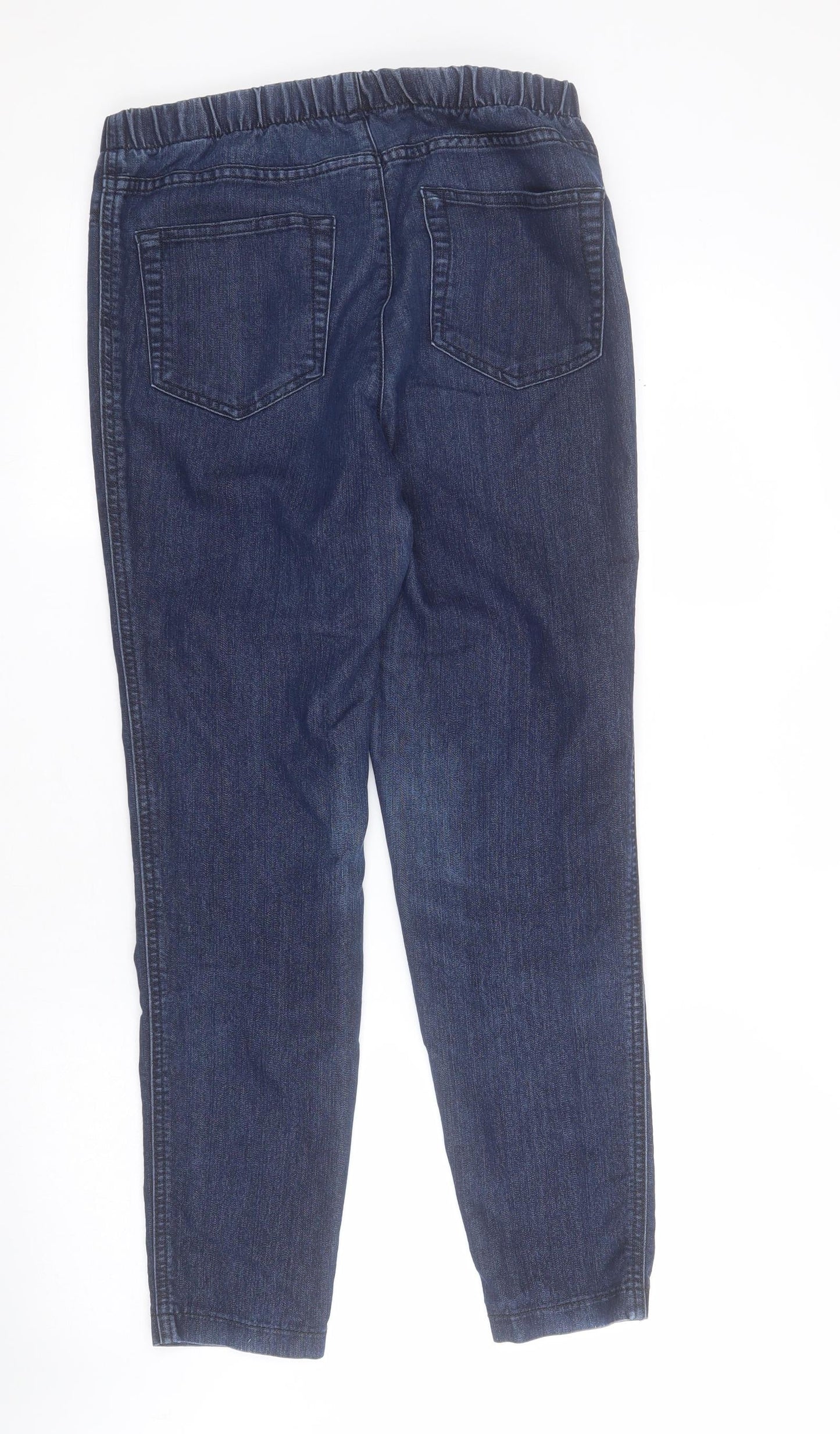 Womens UK Size 10 Marks and Spencer Regular Fit Jegging Blue Jeans