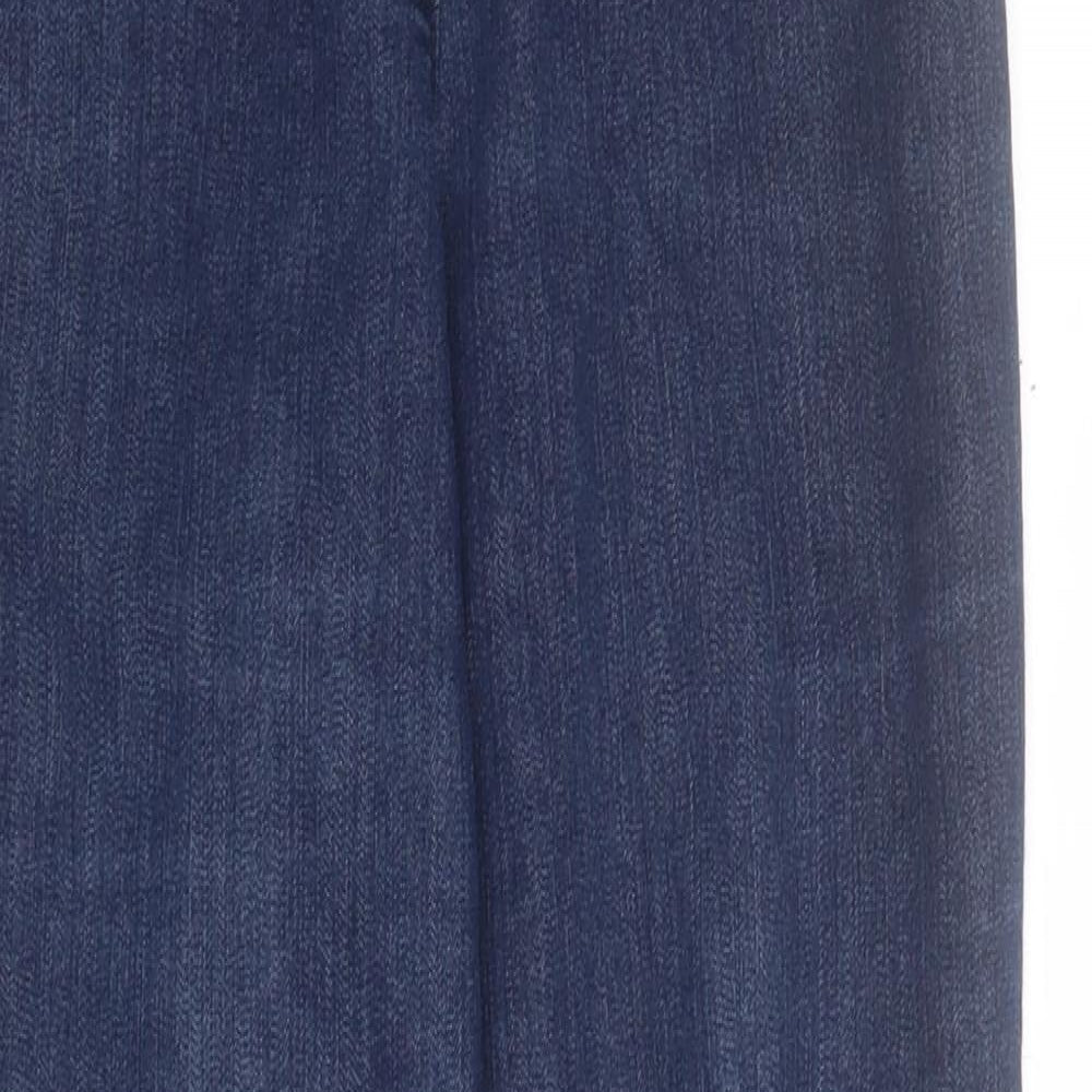 Womens UK Size 10 Marks and Spencer Regular Fit Jegging Blue Jeans