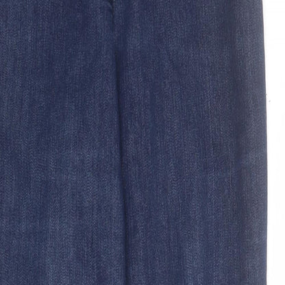 Womens UK Size 10 Marks and Spencer Regular Fit Jegging Blue Jeans