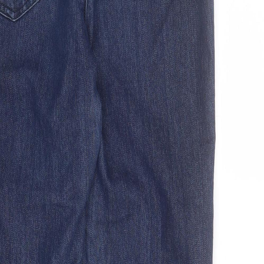 Womens UK Size 10 Marks and Spencer Regular Fit Jegging Blue Jeans