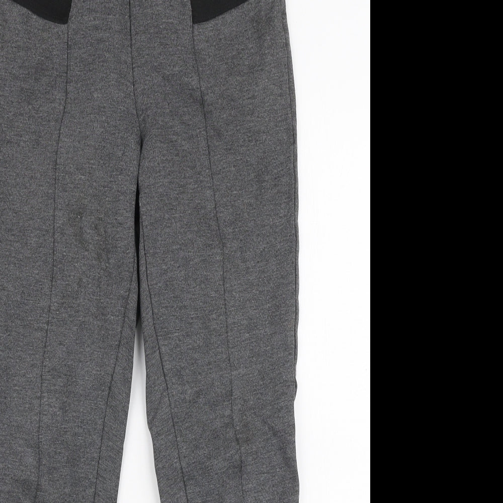 Womens UK Size S ESMARA  Capri Grey Leggings