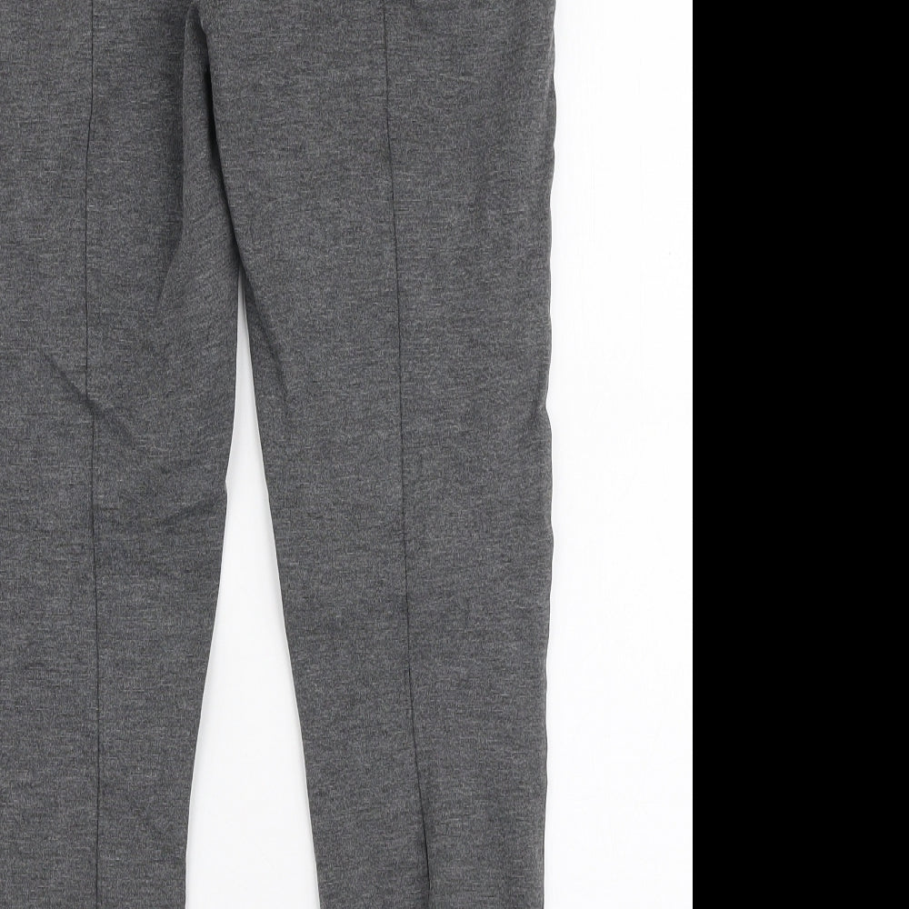 Womens UK Size S ESMARA  Capri Grey Leggings