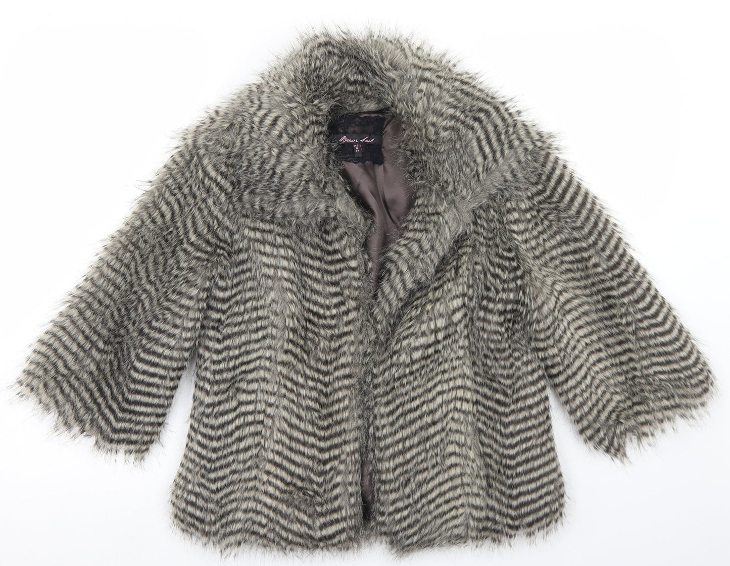 Womens UK Size 8 Brave Soul Beige Jacket