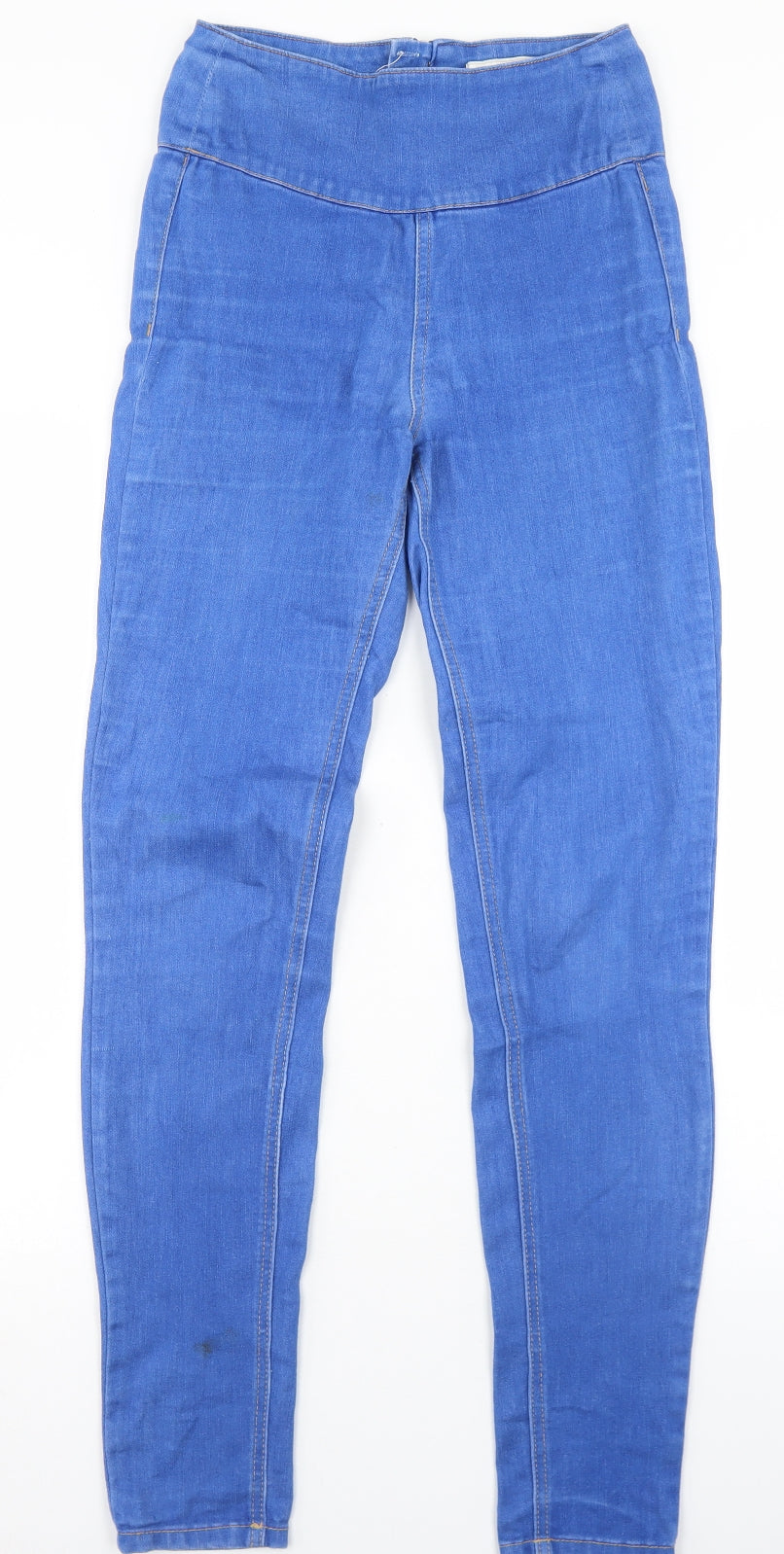 Womens UK Size 26 in Pieces Regular Fit Skinny Blue Jeans
