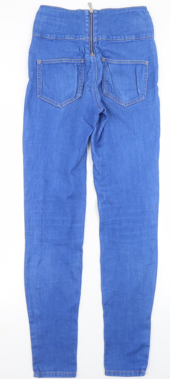 Womens UK Size 26 in Pieces Regular Fit Skinny Blue Jeans