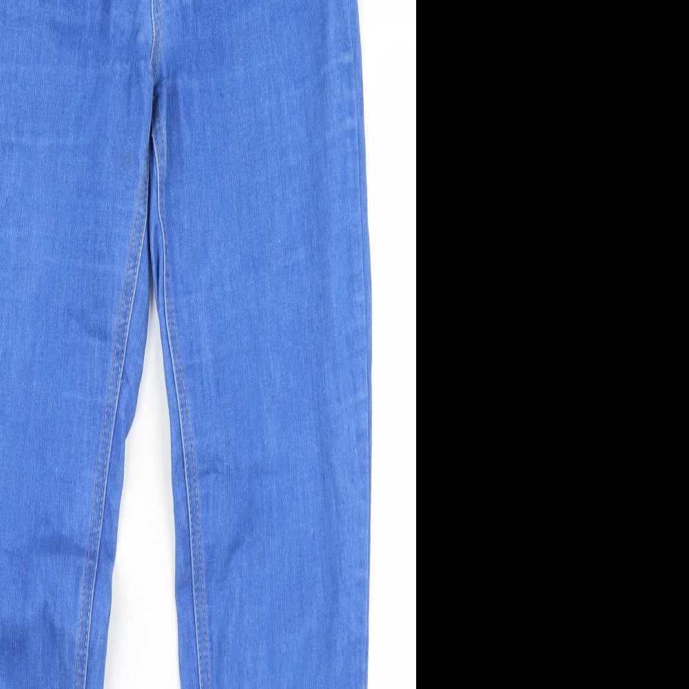 Womens UK Size 26 in Pieces Regular Fit Skinny Blue Jeans