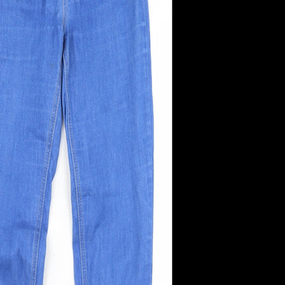 Womens UK Size 26 in Pieces Regular Fit Skinny Blue Jeans