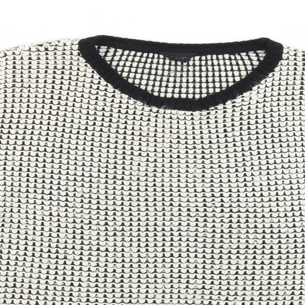Womens UK Size 10 Topshop Ivory Pullover Jumper