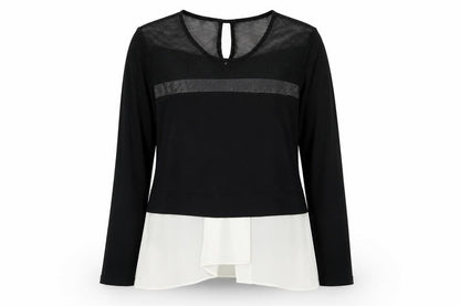 Womens UK Size M Rinascimento Black Basic T-Shirt