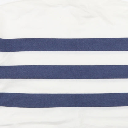 Womens UK Size L Object White Pullover Jumper